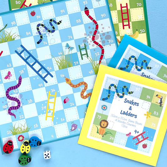 Snakes & Ladders Game - Double Sided
