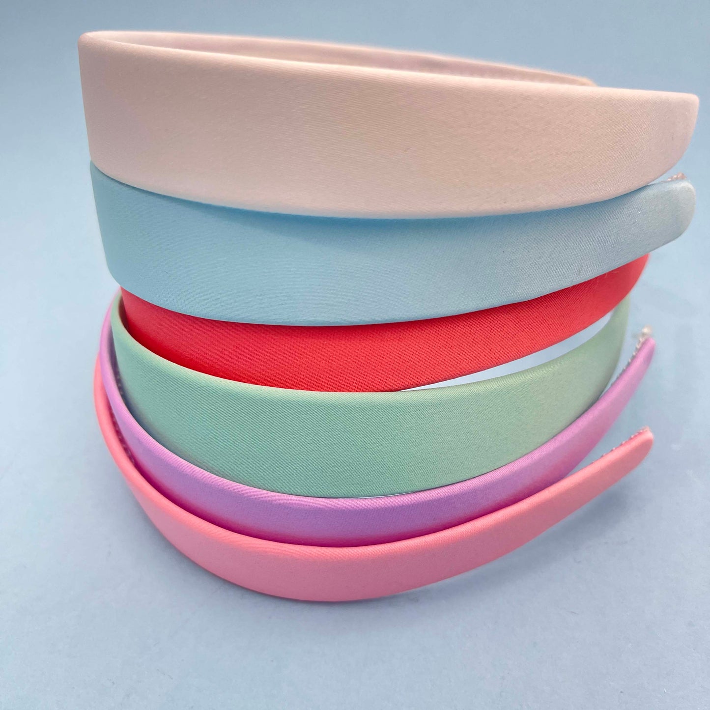 2.5cm Satin Aliceband - Summer Mix