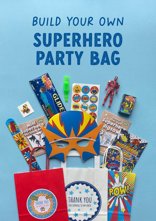 Super Hero Party Bag - DIY
