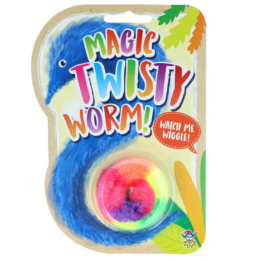 Magic Twisty Worm (20cm) 6 Assorted Colours