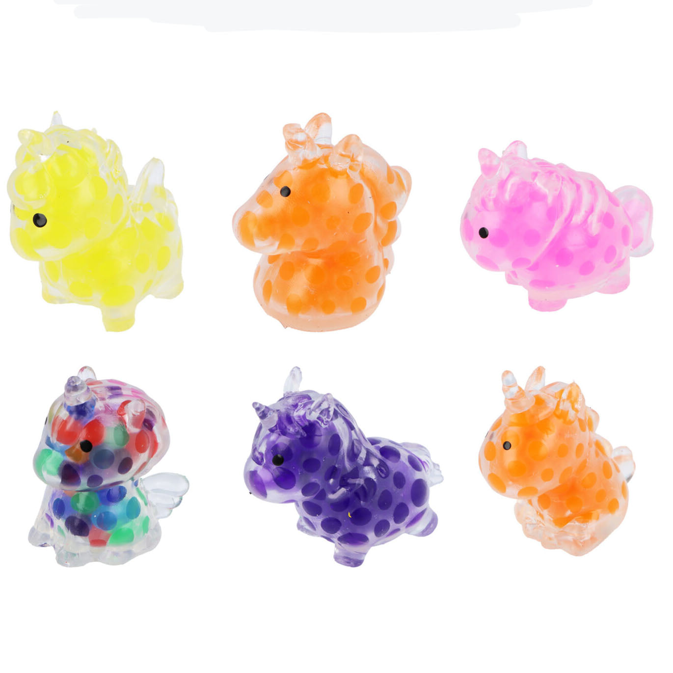 Unicorn Squishes with Beads