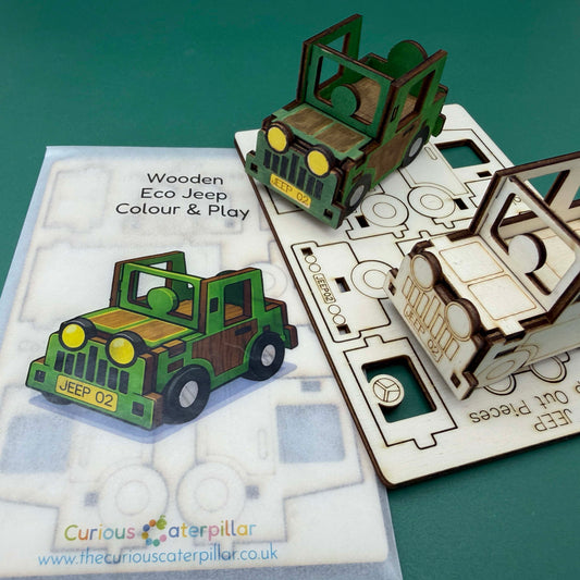 Eco Jeep - Colour & Play