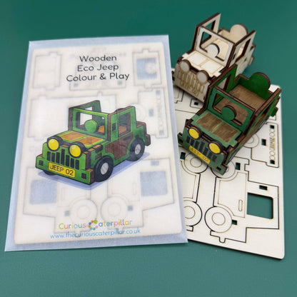 Eco Jeep - Colour & Play