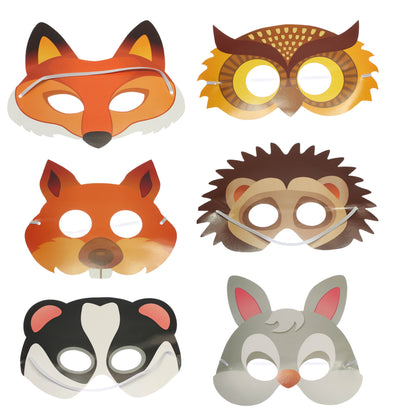 KB555 party bag component – Woodland Mask - Card