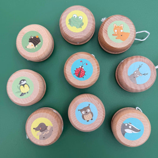 Woodland Friends Wooden Yoyo - 5cm