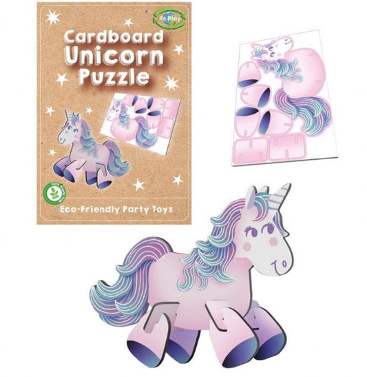Unicorn 3D Puzzle - Card - 11.5x8cm