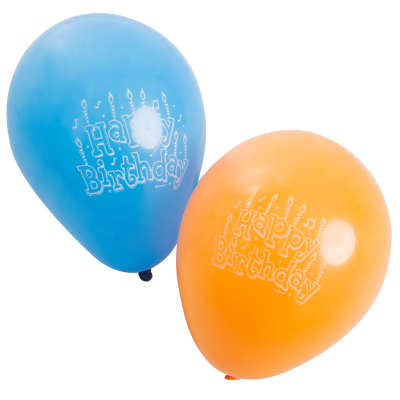A Pack of 15 Happy Birthday Balloons