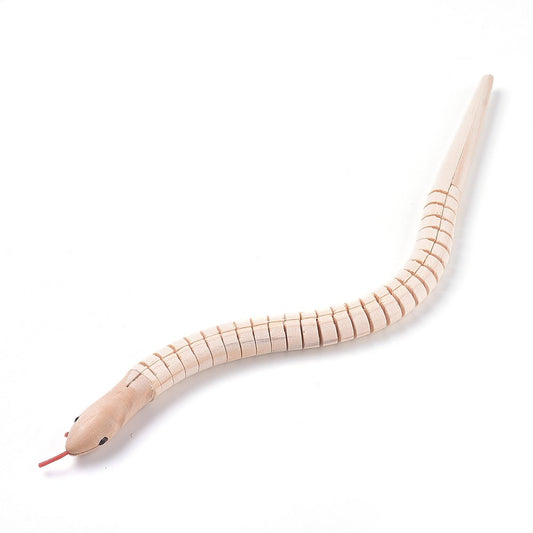 30cm Wooden Swaying Snake