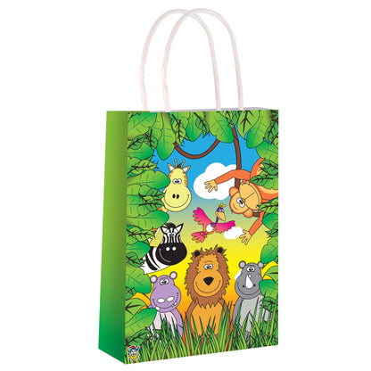 Jungle Paper Party Bag-The Curious Caterpillar