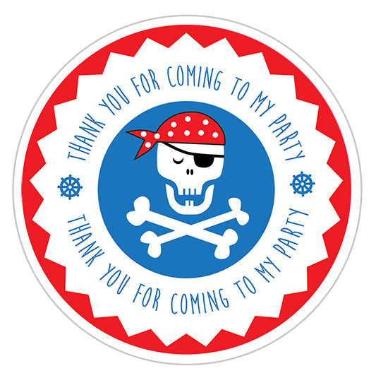 Pirate Party Label