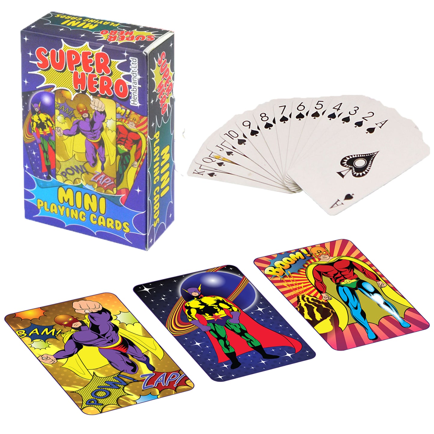 Super Hero - Mini Playing Cards – The Curious Caterpillar