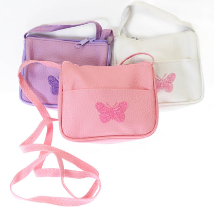 Pastel Butterfly Shoulder Bag
