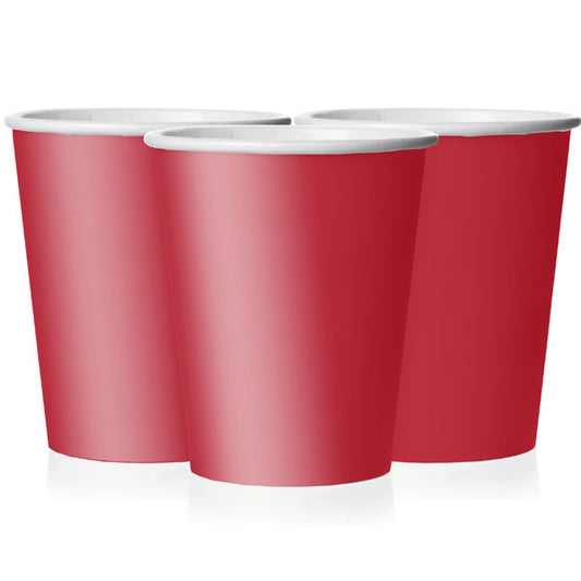 Red Paper Party Cups