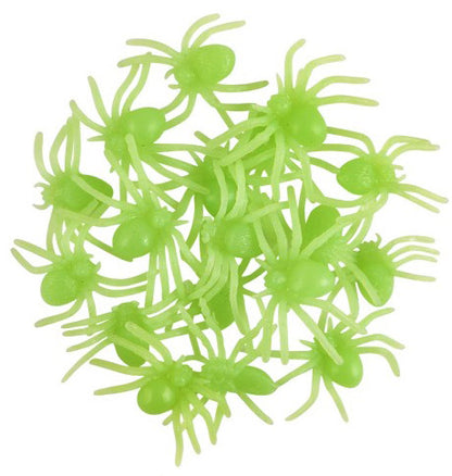 Pack of 20 Glow in the Dark Spider - 4.5cm