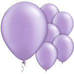A Pack of 10 Lilac Lavender Helium Quality Balloons