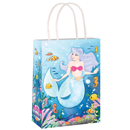 Mermaid Paper Party Bag