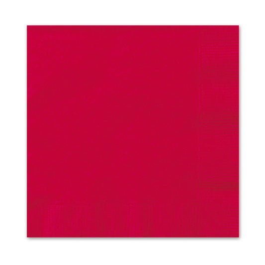 Red Lunch Napkins 20pk