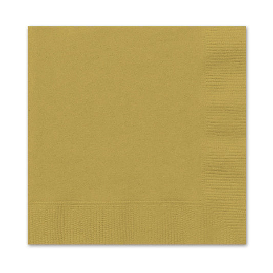 Gold Lunch Napkins 20pk