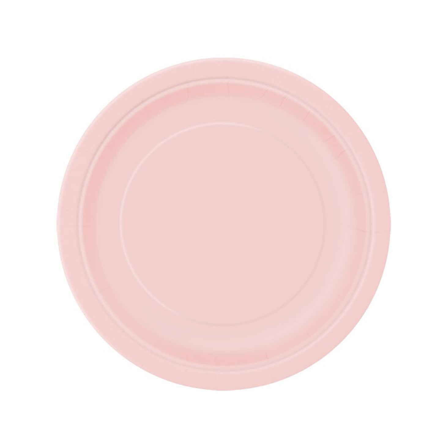 Lovely Pink Paper Plates 17cm - 20pk