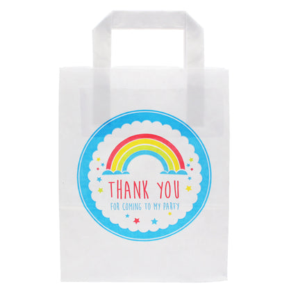 Rainbow Print Paper Party Bag