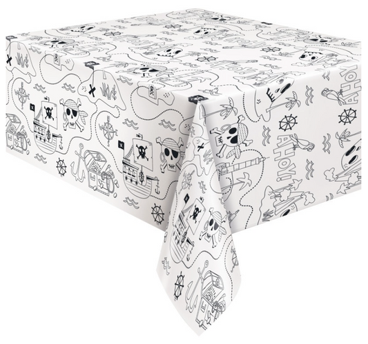 Ahoy Pirate Party Paper Tablecover