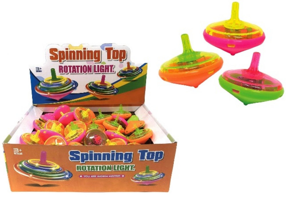 Light up spinning air hot sale top