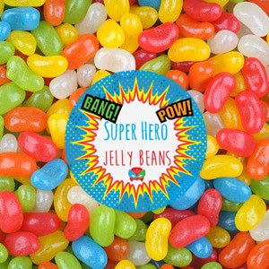 Super Hero Jelly Bean Sweets